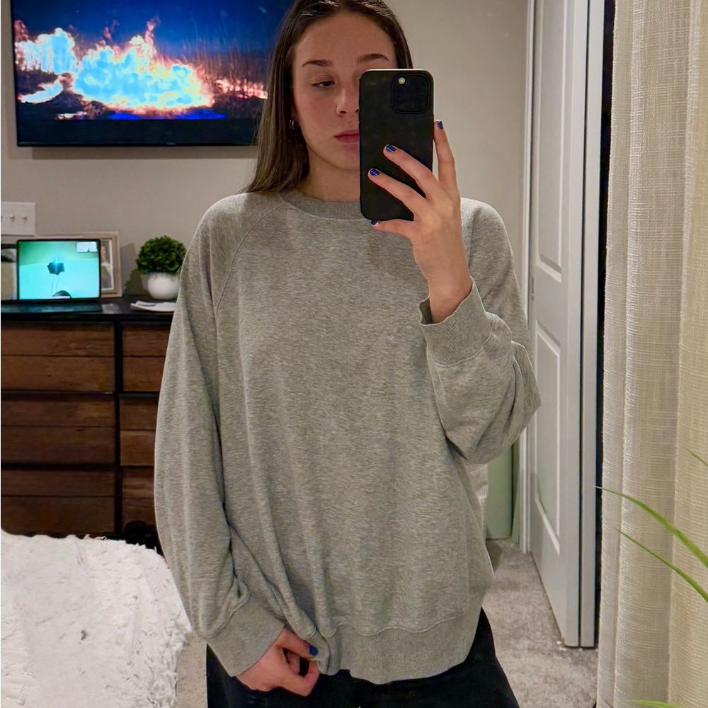 Gray Crewneck Sweater